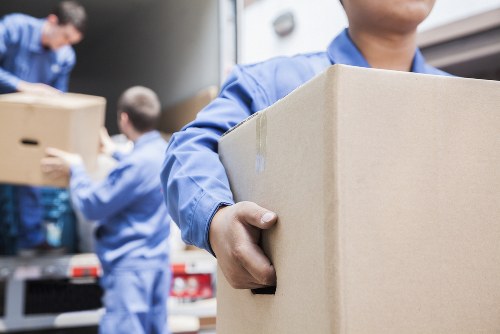 Local house removals team managing a Mayfair property move