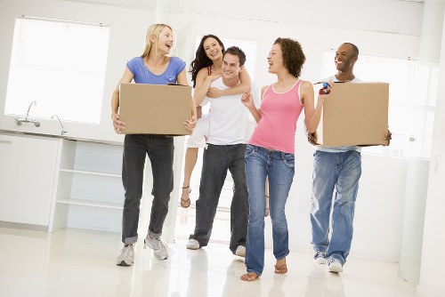 Flat removals planning in a Mayfair apartment building
