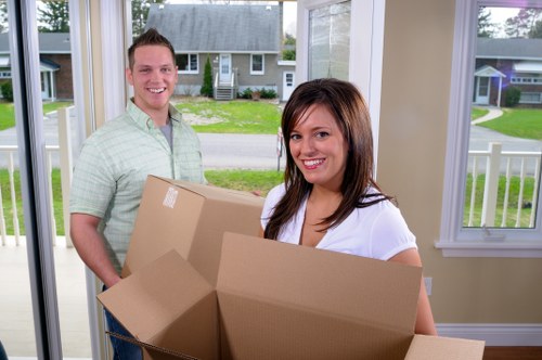 Professional same day removals team preparing a Mayfair property move