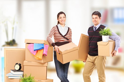 Professional van transport for furniture and boxes in Mayfair