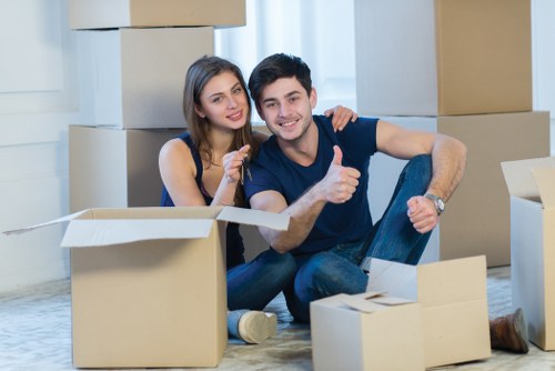 Professional flat removals planning in a Mayfair apartment