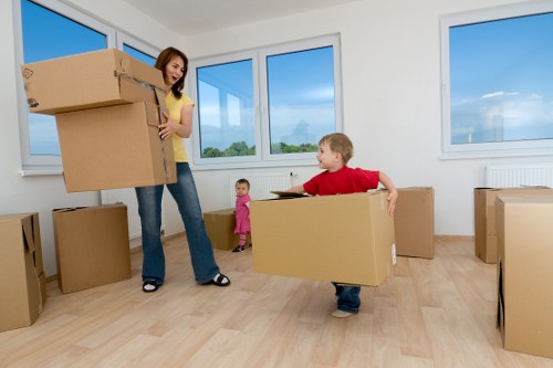 Careful handling of valuable belongings during a Mayfair house move