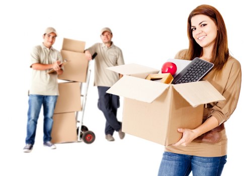 Commercial moving truck service for offices in Mayfair