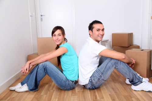 Local furniture pick-up arranged for a central London apartment building