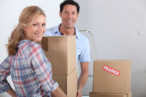 A professional office relocation in Mayfair with organized setup