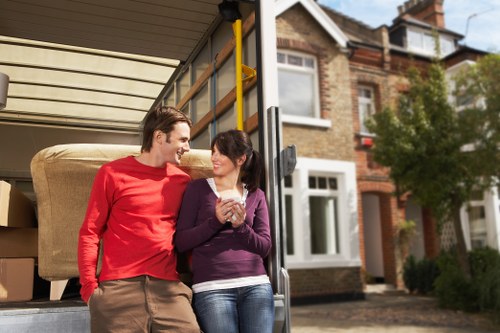 Packing valuable household items for a Mayfair move