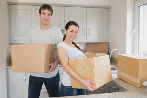 Careful packing for luxury belongings during a Mayfair move